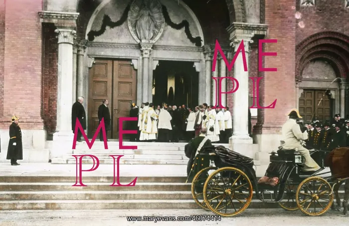 : The dedication of the Antonskirche by Emperor Franz Joseph I : The dedication of the Antonskirche by Emperor Franz Joseph I