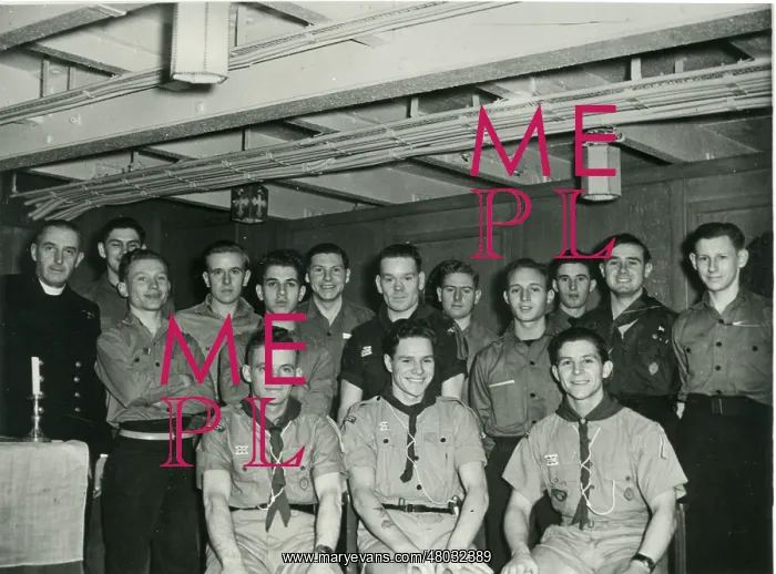 : Deep Sea Scouts on board HMS Theseus : Deep Sea Scouts on board HMS Theseus