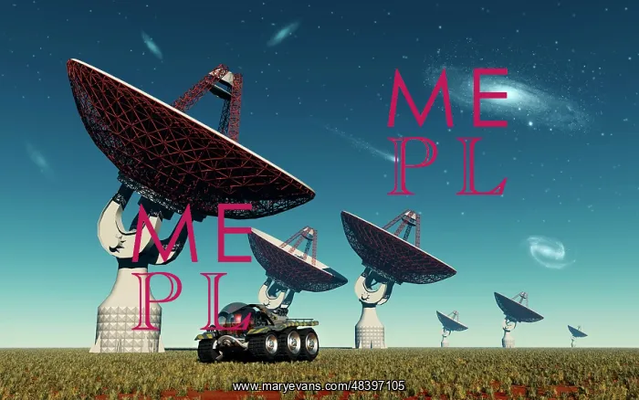  : A deep space tracking station on an alien planet