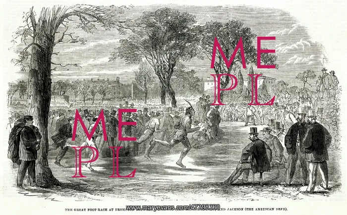 : Deerfoot V Jackson 1861 : Deerfoot V Jackson 1861