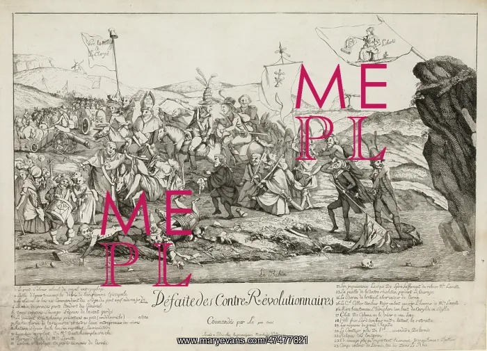 : Defaite des contre revolutionnaires, commandes par le petit : Defaite des contre revolutionnaires, commandes par le petit