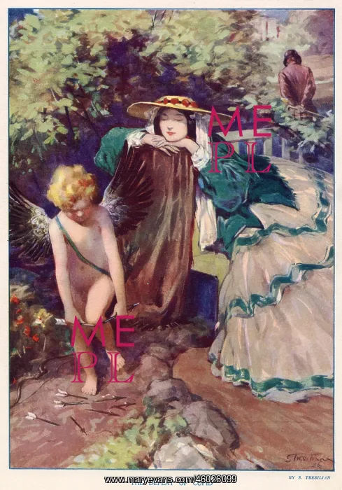 : The Defeat of Cupid by S. Tresilian : The Defeat of Cupid by S. Tresilian
