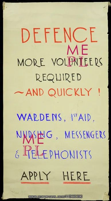 : Defence. More volunteers required. And quickly! : Defence. More volunteers required. And quickly!