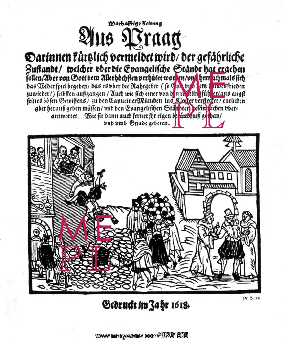  : Defenestrations of Prague, 1618