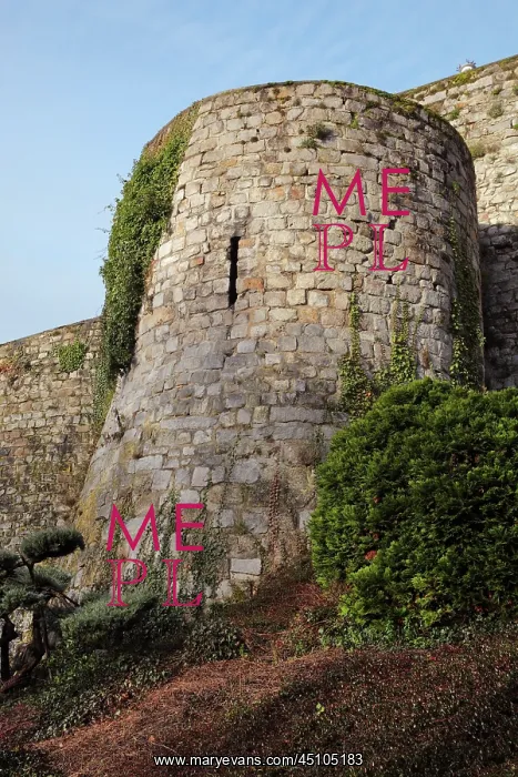 : Defensive tower, castle of Chateau-Thierry, Picardy, France : Defensive tower, castle of Chateau-Thierry, Picardy, France