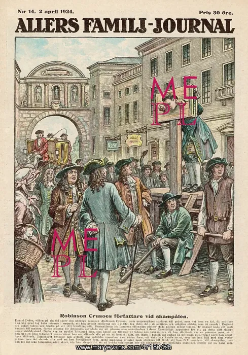 : Defoe in Pillory : Defoe in Pillory