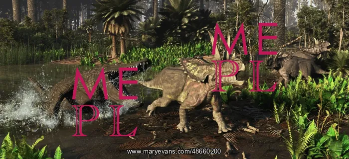 : A Deinosuchus alligator attacks a Agujaceratops : A Deinosuchus alligator attacks a Agujaceratops