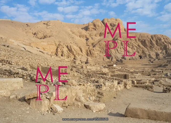 : Deir el-Medina, Egypt : Deir el-Medina, Egypt