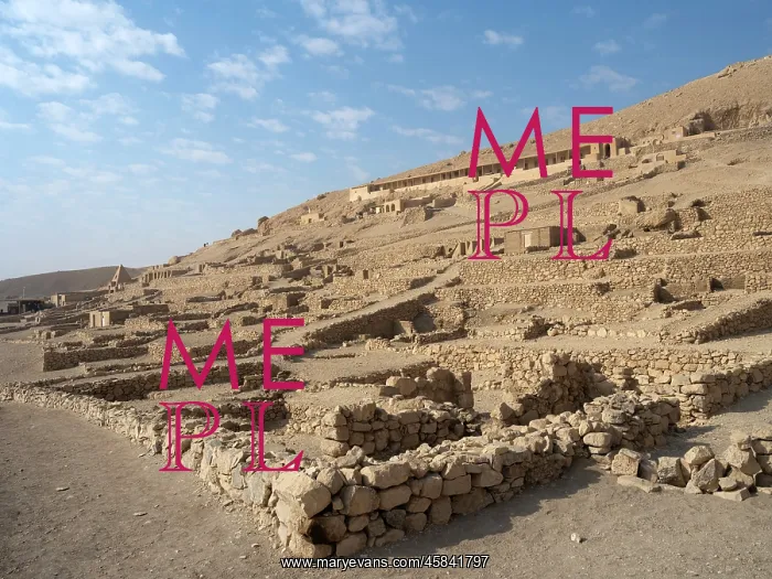 : Deir el-Medina, Egypt : Deir el-Medina, Egypt