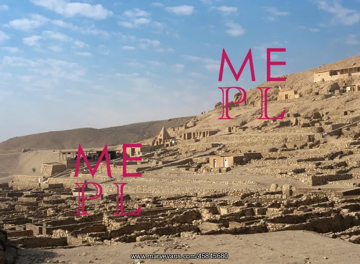 : Deir el-Medina, Egypt : Deir el-Medina, Egypt