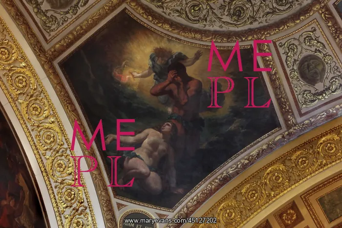  : Delacroix painting, Library of the National Assembly