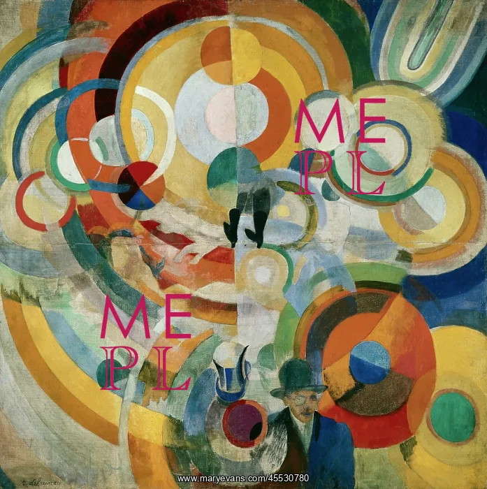 : DELAUNAY, Robert. Carousel with Pigs : DELAUNAY, Robert. Carousel with Pigs