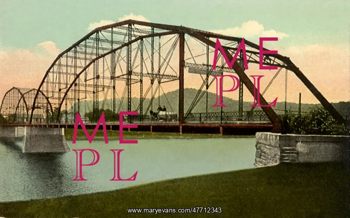  : Delaware River Bridge. Port Jervis
