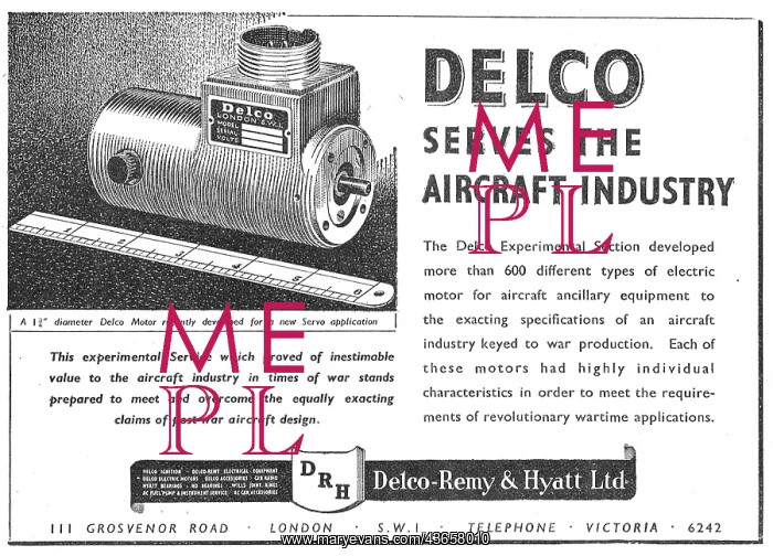  : Delco Electric Motors