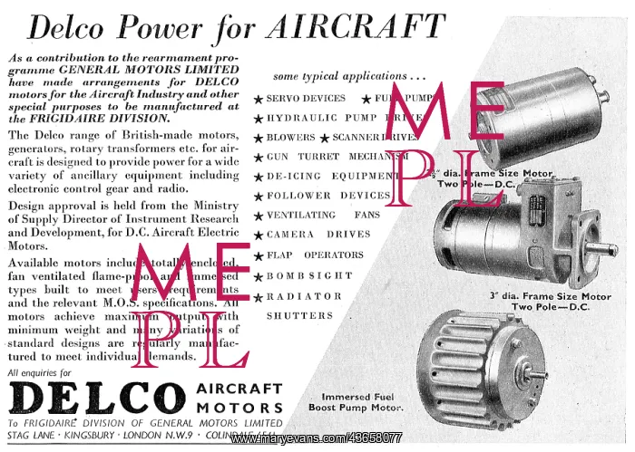 : Delco Remy Aircraft Electrical Components : Delco Remy Aircraft Electrical Components