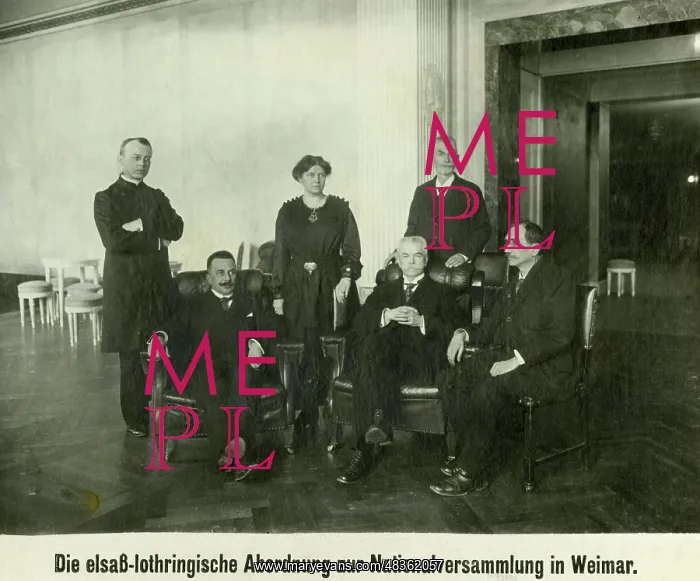 : The delegates of Alsace-Lorraine at the National Assembly : The delegates of Alsace-Lorraine at the National Assembly