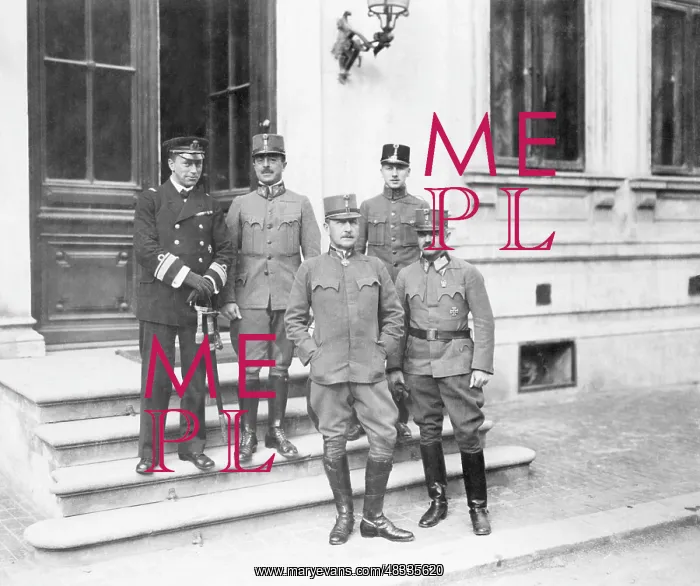 : Delegation of the k.u.k War Ministry at the : Delegation of the k.u.k War Ministry at the