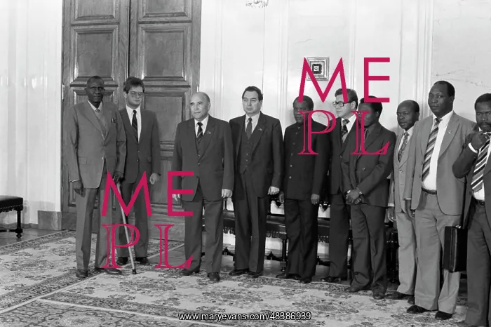 : Delegation of Zambia in USSR : Delegation of Zambia in USSR