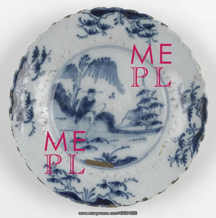 : Delftware plate : Delftware plate