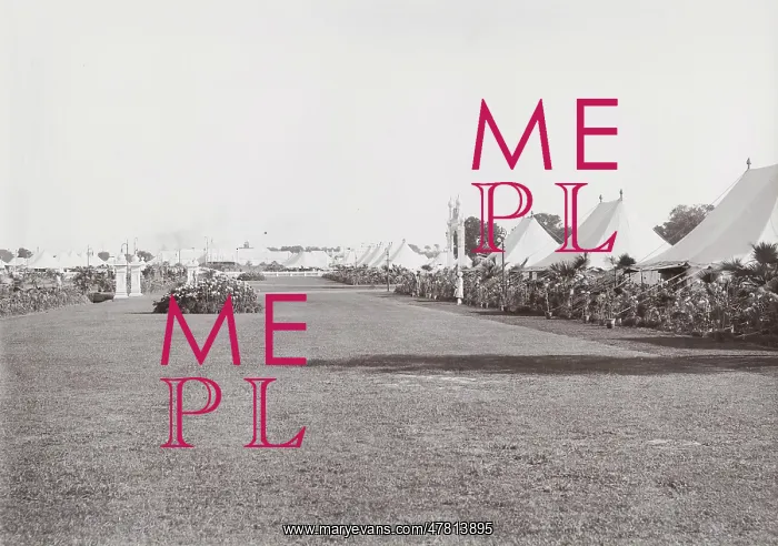 : Delhi Durbar, probably 1911, part of the camp : Delhi Durbar, probably 1911, part of the camp