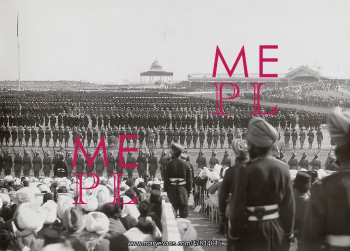 : Delhi Durbar, probably 1911, main parade : Delhi Durbar, probably 1911, main parade
