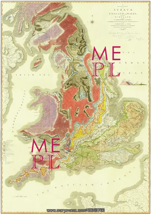: Delineation of the Strata of England and Wales - Smith : Delineation of the Strata of England and Wales - Smith
