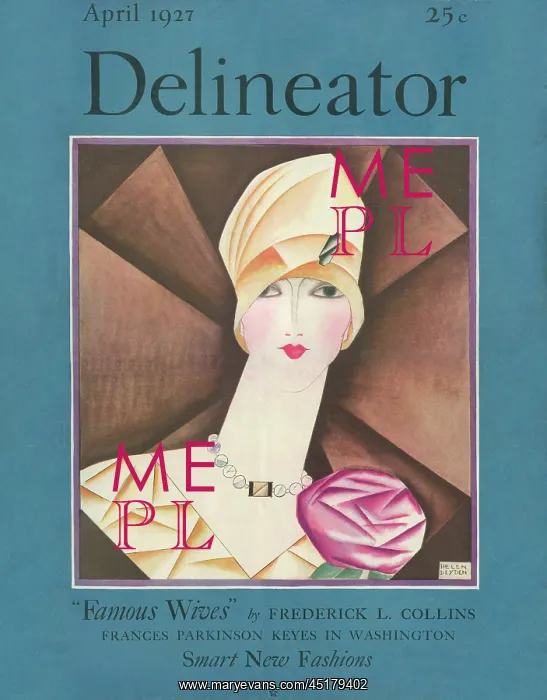 : Delineator cover April 1927 : Delineator cover April 1927