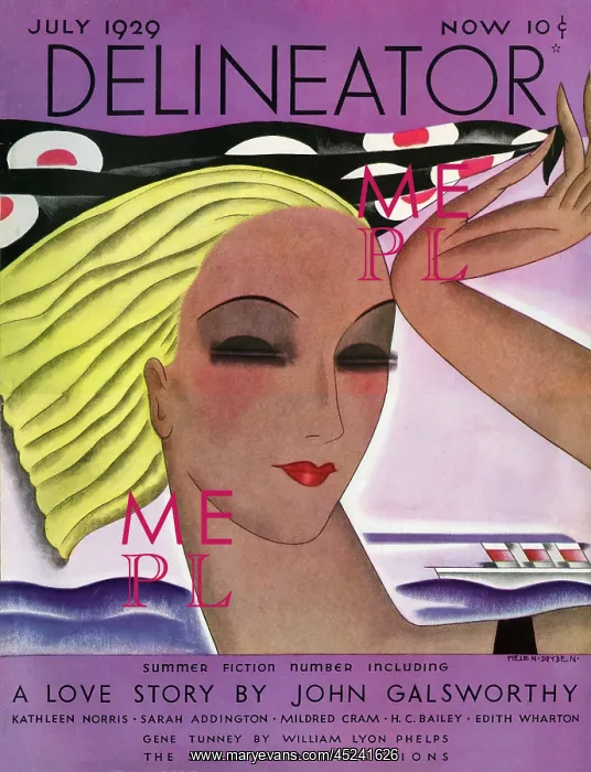 : Delineator July 1929 : Delineator July 1929