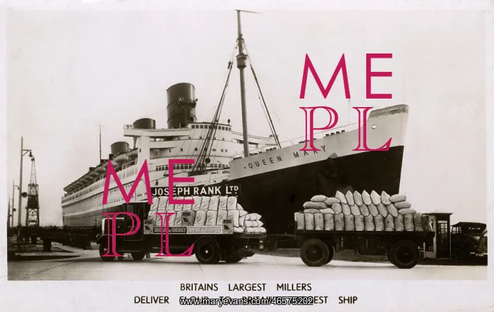 : Delivering Flour to the Queen Mary : Delivering Flour to the Queen Mary