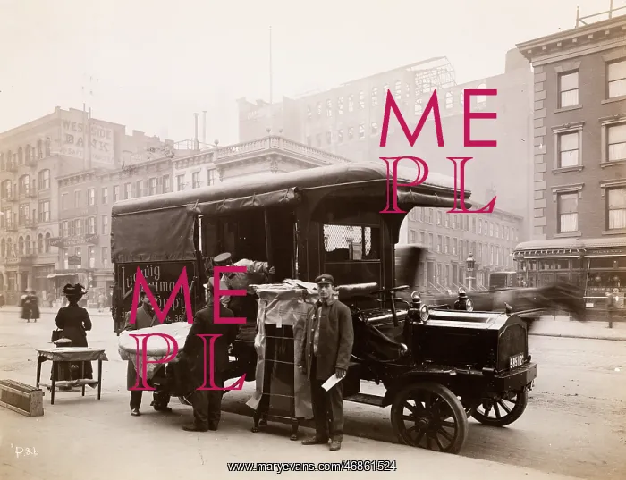 : Delivery truck c. 1910 : Delivery truck c. 1910