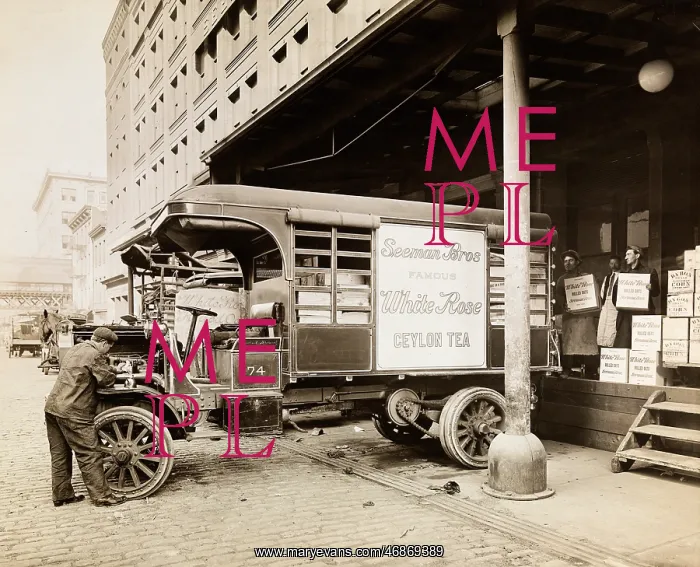 : Delivery truck c. 1910 : Delivery truck c. 1910