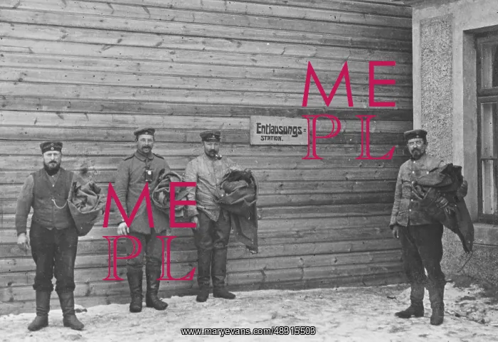 : Delousing facility - Eastern Front, 1915 : Delousing facility - Eastern Front, 1915
