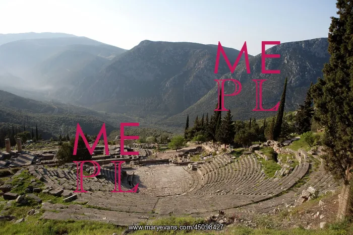 : Delphi, Greece : Delphi, Greece