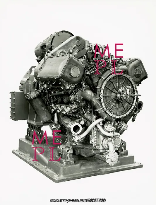 : Deltic 9-5A flange mounted engine for MCMVs : Deltic 9-5A flange mounted engine for MCMVs