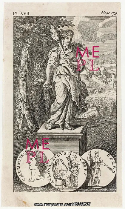  : Demeter, Greek goddess of the Harvest