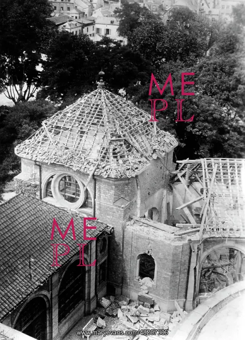 : Demolished museum, 1918 : Demolished museum, 1918