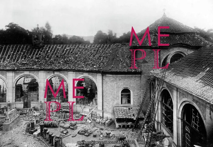 : Demolished museum, 1918 : Demolished museum, 1918