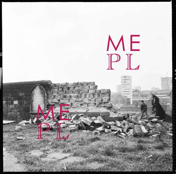 : Demolished stonework of graveyard wall - St Mary's Church : Demolished stonework of graveyard wall - St Mary's Church