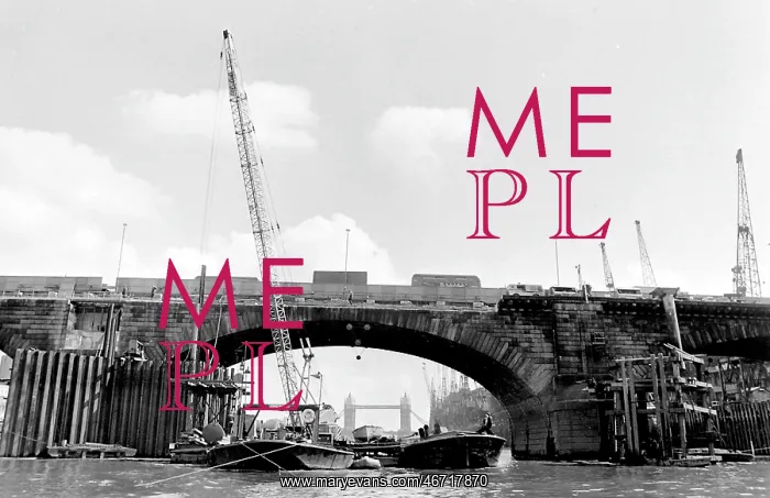 : Demolition of London Bridge, London : Demolition of London Bridge, London