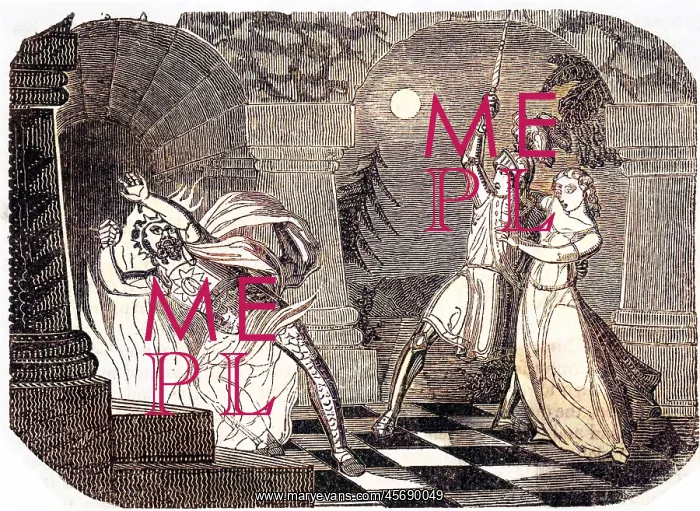 : Demon King repelled by knight : Demon King repelled by knight