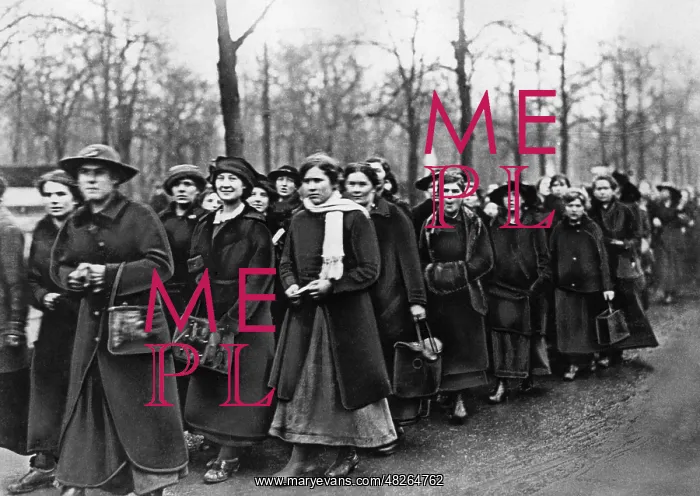 : Demonstration in the Berlin Tiergarten, 1919 : Demonstration in the Berlin Tiergarten, 1919