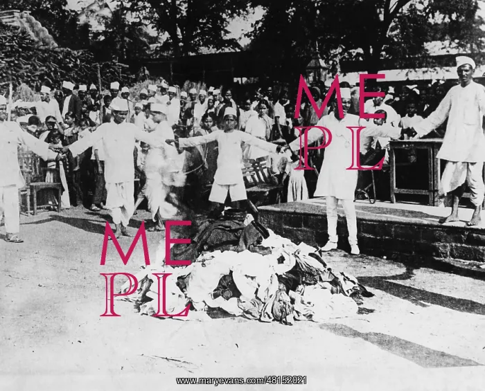 : Demonstration against British colonial rule in Poona, 1932 : Demonstration against British colonial rule in Poona, 1932