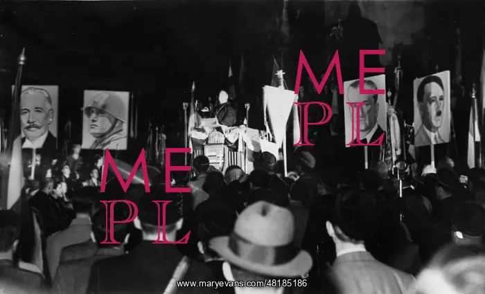 : Demonstration in Budapest, 1938 : Demonstration in Budapest, 1938
