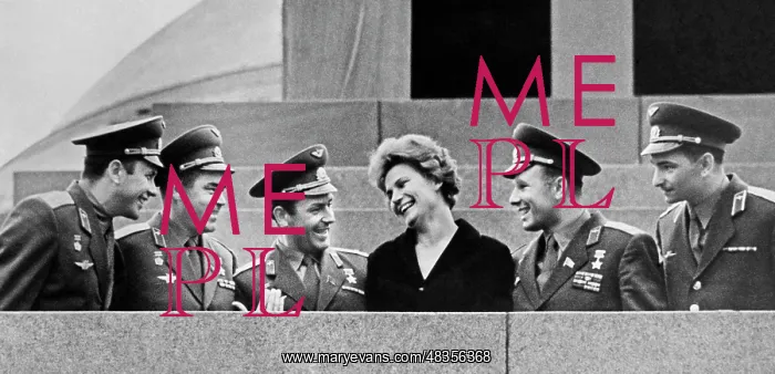 : Demonstration to celebrate a space flight of V.Tereshkova : Demonstration to celebrate a space flight of V.Tereshkova
