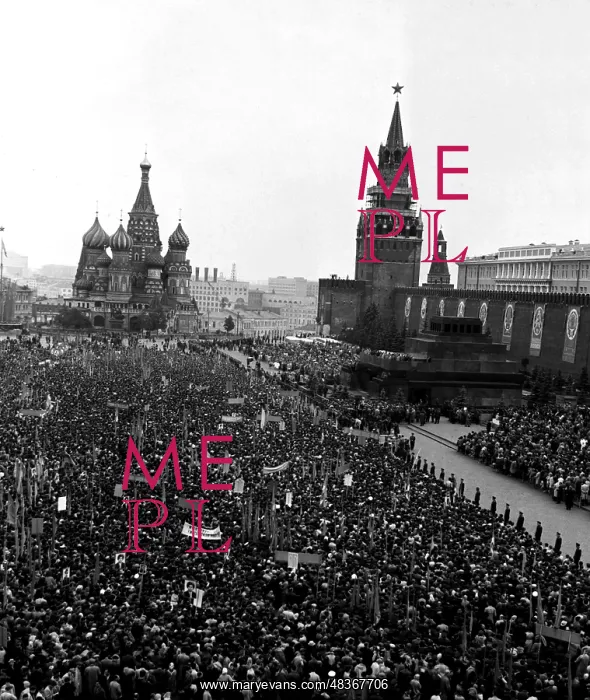 : Demonstration to celebrate a space flight of V.Tereshkova : Demonstration to celebrate a space flight of V.Tereshkova