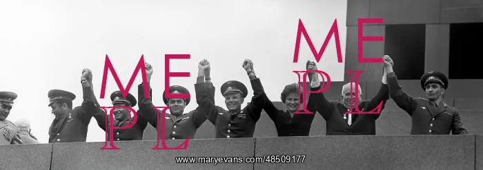 : Demonstration to celebrate a space flight of V.Tereshkova : Demonstration to celebrate a space flight of V.Tereshkova
