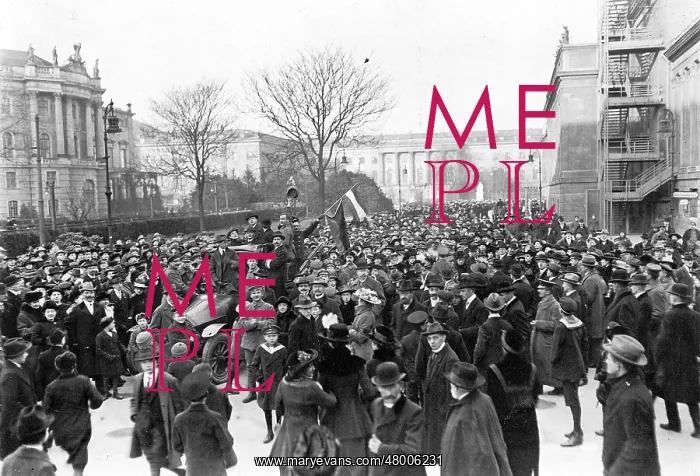 : Demonstration of the Christian People's Party in front of th : Demonstration of the Christian People's Party in front of th