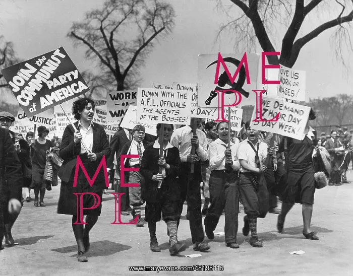 : Demonstration of the Communist Party in Boston, 1933 : Demonstration of the Communist Party in Boston, 1933