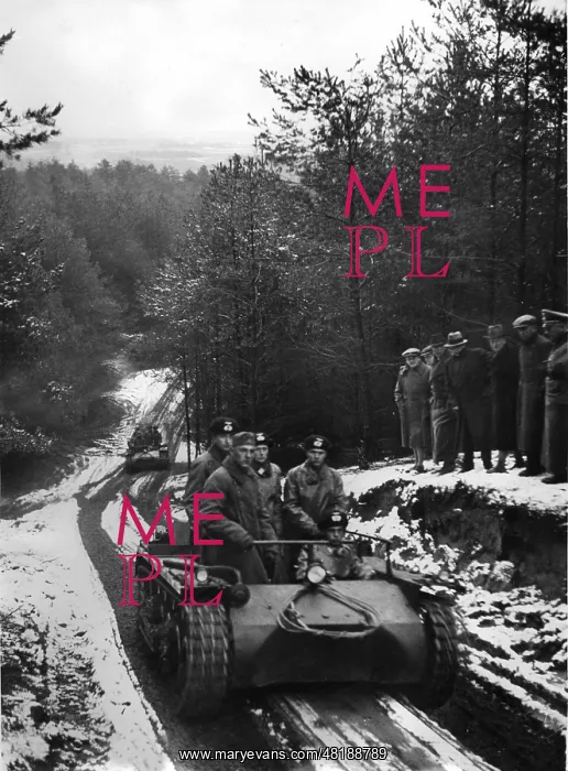 : Demonstration of a driving school version of a Panzer I, 193 : Demonstration of a driving school version of a Panzer I, 193
