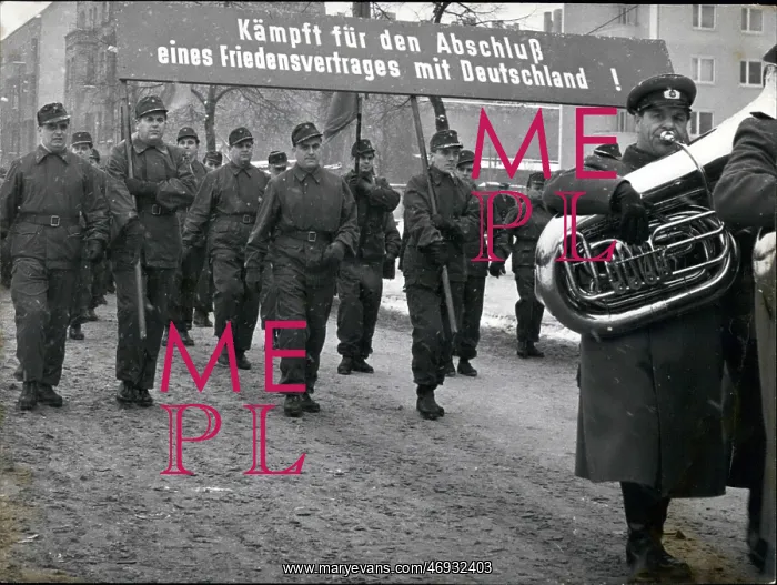 : Demonstration in East Berlin, Germany : Demonstration in East Berlin, Germany